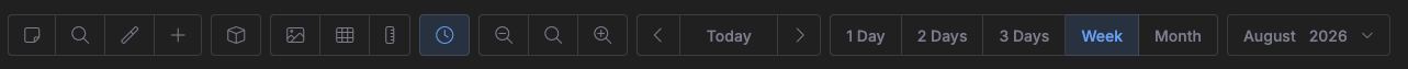 Kalendi Toolbar